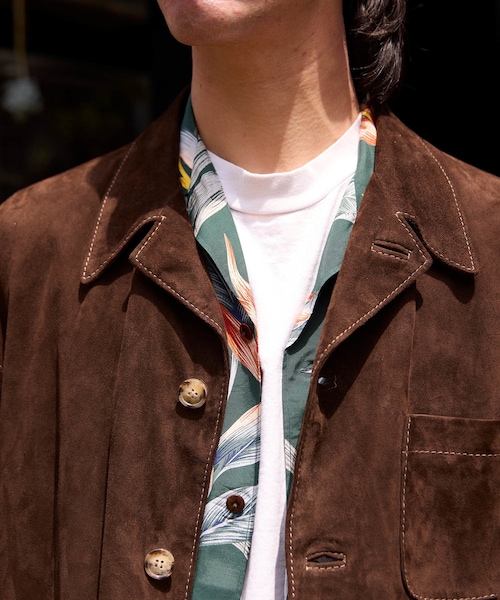 ADAM ET ROPE'(アダムエロペ)の「【ARDENNES/アルデンヌ】Filomena(カバーオール・メンズ・ダークブラウン/ベージュ・48/50/L/M)」の20枚目の写真