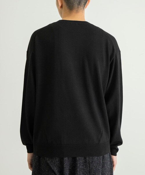 URBAN RESEARCH(アーバンリサーチ)の「coupronde イタリアンウールシルクカシミアニット(ニット/セーター・メンズ・BROWN/O RED/ECRU/BLACK・46/48)」の21枚目の写真