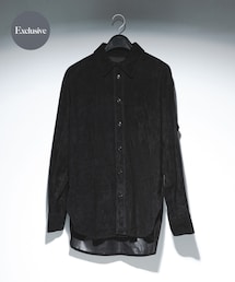 URBAN RESEARCH | 『別注』A LEATHER×URBS　REGULAR COLLAR SHIRT(シャツ/ブラウス)