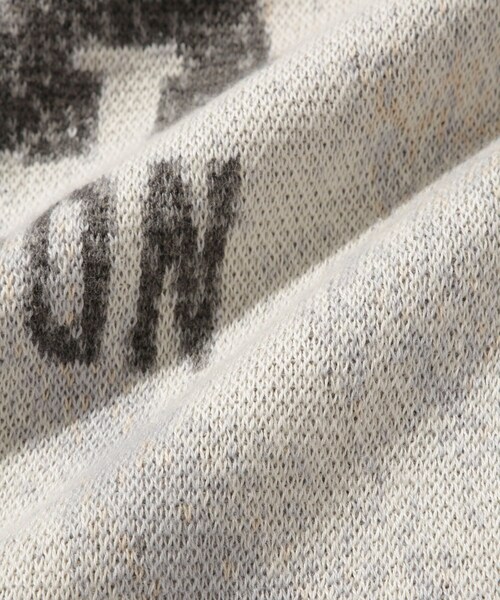 ADAM ET ROPE'(アダムエロペ)の「【TOLQ/トルク】Knit Sweat Shirts(スウェット・メンズ・グレー・3/4)」の12枚目の写真