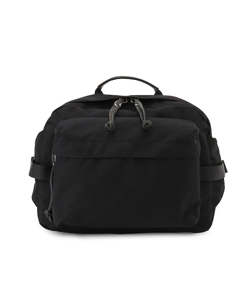 ADAM ET ROPE'(アダムエロペ)の「【Aeta/アエタ】WAIST BAG M(ボディバッグ/ウエストポーチ・メンズ・ブラック・F)」の1枚目の写真