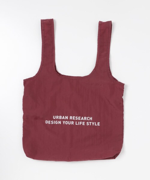 URBAN RESEARCH(アーバンリサーチ)の「パッカブルエコバッグ(その他雑貨・メンズ・BEIGE/BORDEAUX/KHAKI/GREGE/BLACK・FREE)」の5枚目の写真