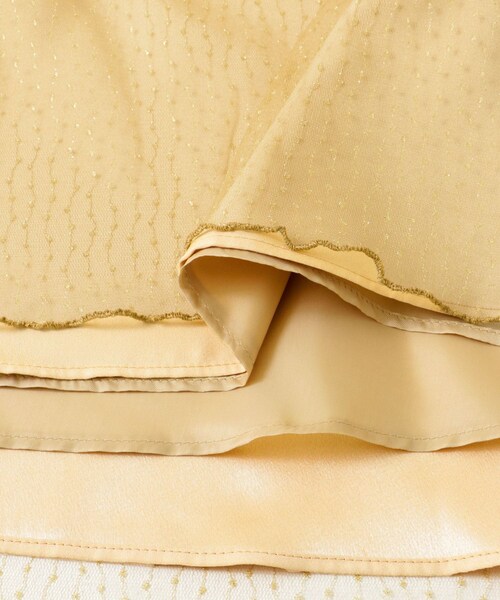 URBAN RESEARCH ROSSO（アーバンリサーチロッソ）の「kaene　シャイニーチュールドレス（ワンピース・レディース・gray/beige・38）」の19枚目の写真