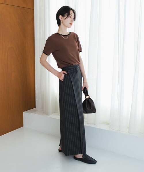 SENSE OF PLACE by URBAN RESEARCH（センスオブプレイスバイアーバンリサーチ）の「メタルツキキンチャクバッグ（ハンドバッグ・レディース・BLACK/BROWN/GREIGE・One）」の17枚目の写真