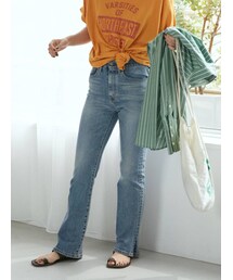 Ungrid | ストレッチフレアデニム(デニムパンツ)