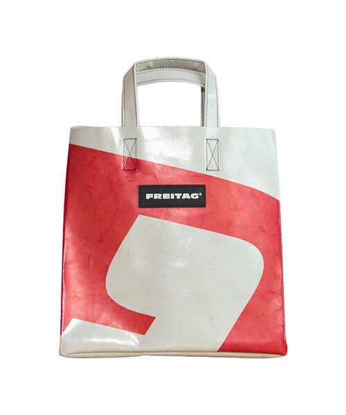 bonjour records(ボンジュールレコーズ)の「FREITAG/フライターグ SONNY SHOPPING BAG SMALL(トートバッグ・レディース・ブラック/ブラック系/スミクロ/チャコール/グレー/ライトグレー/グレー系/ホワイト/キャメル/キャメル系/ベージュ/グリーン・F)」の19枚目の写真
