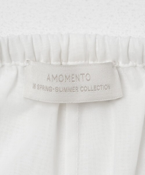 URBAN RESEARCH（アーバンリサーチ）の「AMOMENTO　SHEER LAYERED PANTS（その他パンツ・レディース・BLACK/WHITE・0/1）」の10枚目の写真