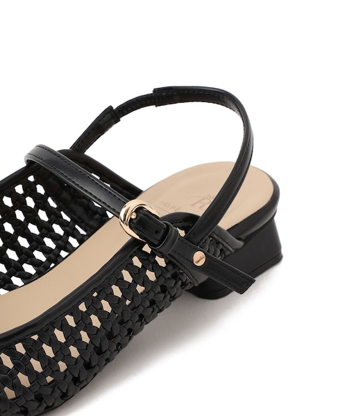 ROPE' PICNIC(ロペピクニック)の「メッシュミュールパンプス(パンプス・レディース・ブラック/ブラウン・L/M/S)」の10枚目の写真
