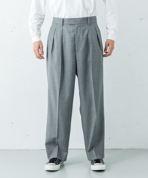 URBAN RESEARCH（アーバンリサーチ）の「HERRINGBONE ST TROUSER（その他パンツ・メンズ・BROWN/GRAY/CHARCOAL・M/L）」の11枚目の写真