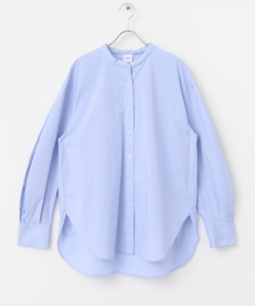 URBAN RESEARCH ROSSO（アーバンリサーチロッソ）の「YENN　PADDED COLLAR SHIRTS（シャツ/ブラウス・レディース・OWHITE/SAX・FREE）」の18枚目の写真