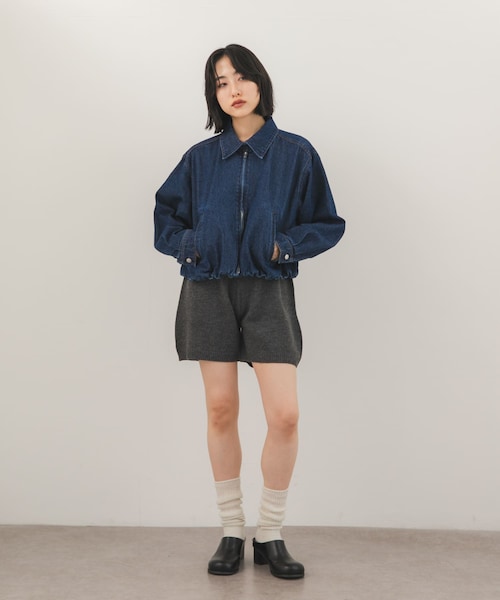 KBF(ケイビーエフ)の「ニットショートパンツ(その他パンツ・レディース・BLACK/CHARCOAL/BROWN・One)」の20枚目の写真