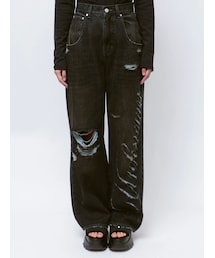 EMODA | RIPPES MARK LOOSE JEANS(デニムパンツ)