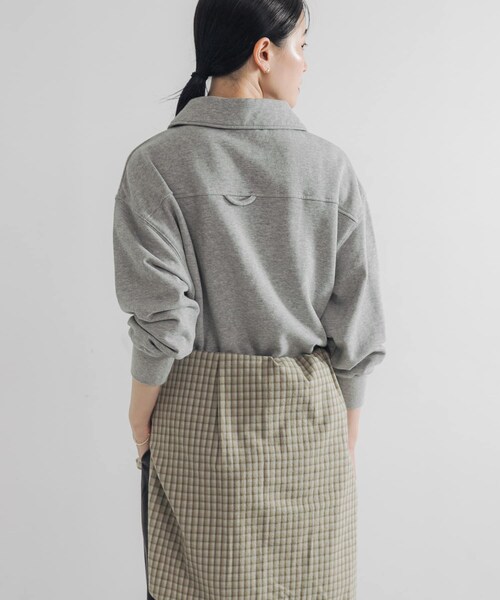 URBAN RESEARCH(アーバンリサーチ)の「シャツカラースウェット(スウェット・レディース・OFF/GRAY/NAVY・FREE)」の16枚目の写真