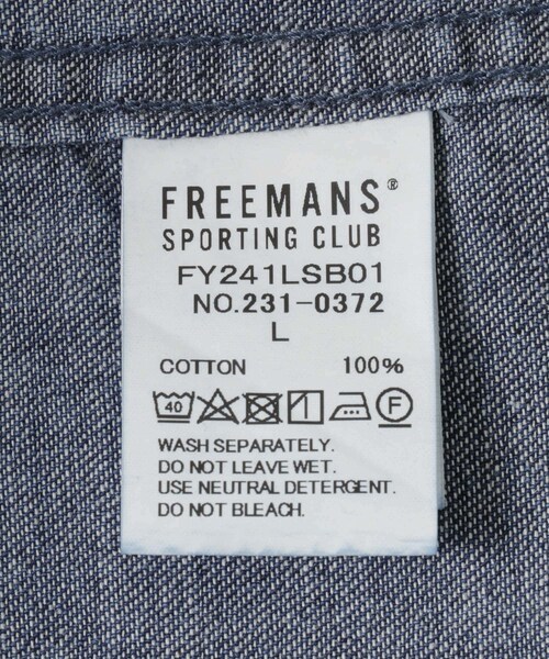 URBAN RESEARCH(アーバンリサーチ)の「FREEMANS SPORTING CLUB HOOK CREEK JEAN SHIRTS(シャツ/ブラウス・メンズ・115Wユーズド・S/M/L/XL)」の9枚目の写真