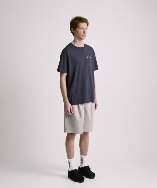 Saturdays NYC(サタデーズ ニューヨークシティ )の「Script Emb SS Tee(Tシャツ/カットソー・レディース・ネイビー・L/M/S/XL/XS/XXL)」の19枚目の写真