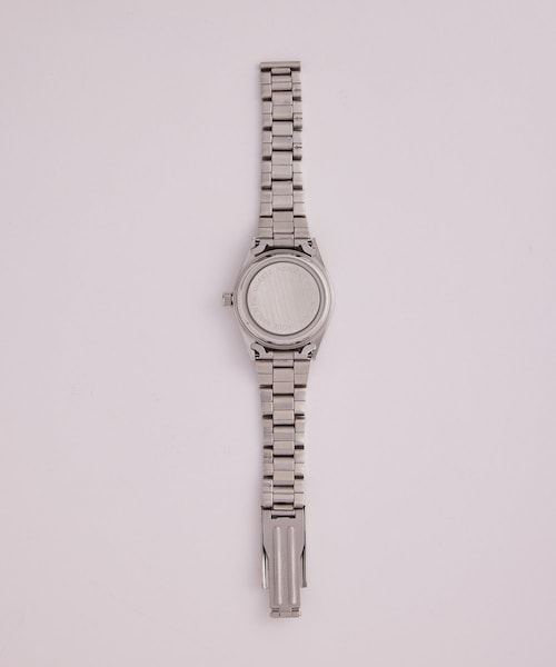 ADAM ET ROPE'（アダムエロペ）の「FLATBACK WRISTWATCH(METAL BRACELET)（アナログ腕時計・メンズ・ゴールド/シルバー・F）」の15枚目の写真