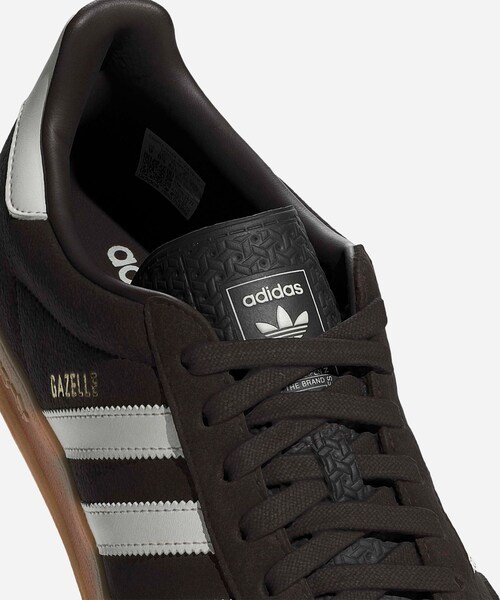 Saturdays NYC(サタデーズ ニューヨークシティ )の「adidas GAZELLE INDOOR(スニーカー・レディース・ダークブラウン/グリーン・25.5/26.0/27.0/28.0/28.5)」の18枚目の写真
