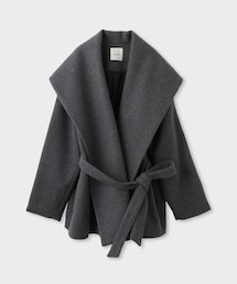 ROPE' | 【一部店舗限定】【REALM(レルム)】SHAWL COLLAR HALF COAT|ショートコート 26AW(ステンカラーコート)