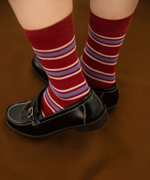 URBAN RESEARCH DOORS（アーバンリサーチドアーズ）の「『別注』HARUTA×DOORS　キルトローファー（ローファー・レディース・BLACK・23/23.5/24/24.5）」の4枚目の写真