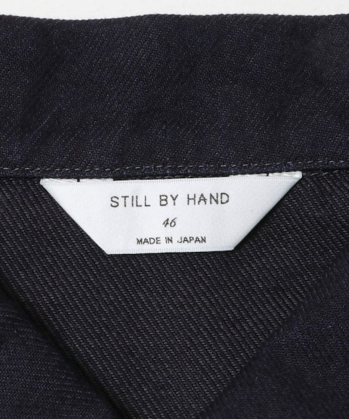URBAN RESEARCH DOORS(アーバンリサーチドアーズ)の「STILL BY HAND 12OZ DENIM JACKET(デニムジャケット・メンズ・BLACK/DARK NAVY・46/48)」の14枚目の写真
