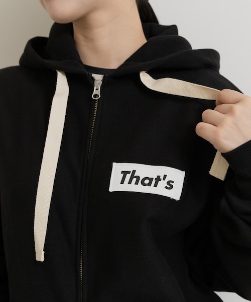 greatLAnd Netherlands hoodie ジップパーカー S-BOXT-HOOD-ZIP-DIV Zip-up hoodie with Diesel embroidery