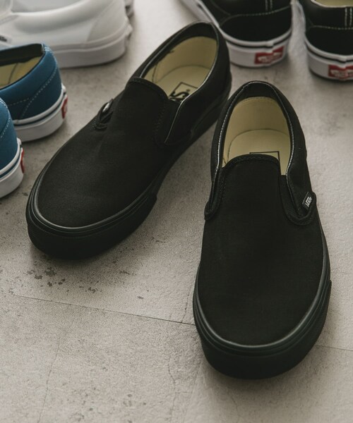 URBAN RESEARCH DOORS（アーバンリサーチドアーズ）の「VANS　UA Classic Slip-On（スニーカー・メンズ・BLK/WHT/Navy/True White/BLK/BLK/CHECKER・8/8.5/9/9.5/10）」の16枚目の写真