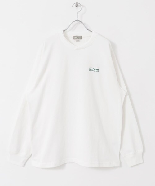 URBAN RESEARCH DOORS(アーバンリサーチドアーズ)の「L.L.Bean JAPAN EDITION Union Long-Sleeve T-shirts(Tシャツ/カットソー・メンズ・White/Birch/Navy/Ocean/T Charcoal・M/L/XL)」の7枚目の写真