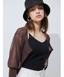 MERCURYDUO | バックシャンカップ付インナカットソー(キャミソール)