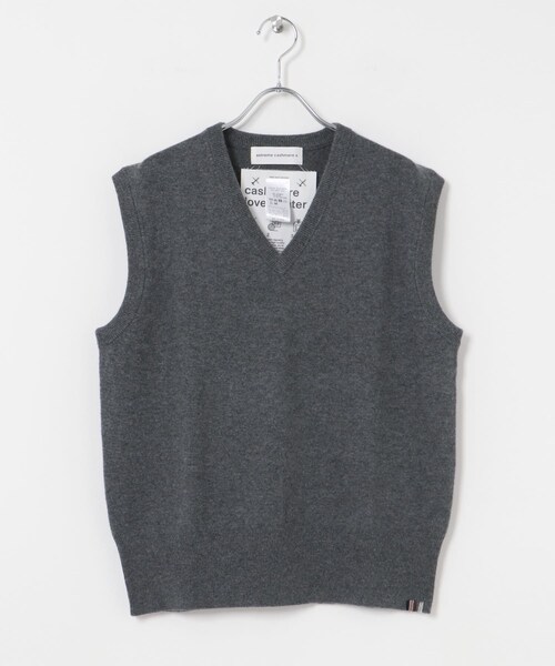 URBAN RESEARCH（アーバンリサーチ）の「Extreme Cashmere　spencer（ベスト・レディース・cream/raven/felt・-）」の8枚目の写真