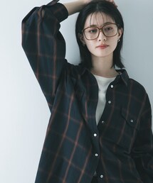 URBAN RESEARCH | オンブレーチェックオーバーシャツ(シャツ/ブラウス)