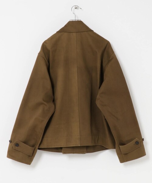 URBAN RESEARCH(アーバンリサーチ)の「Nomat Hand Painted Military Jacket(ミリタリージャケット・レディース・Brown・2/3)」の6枚目の写真