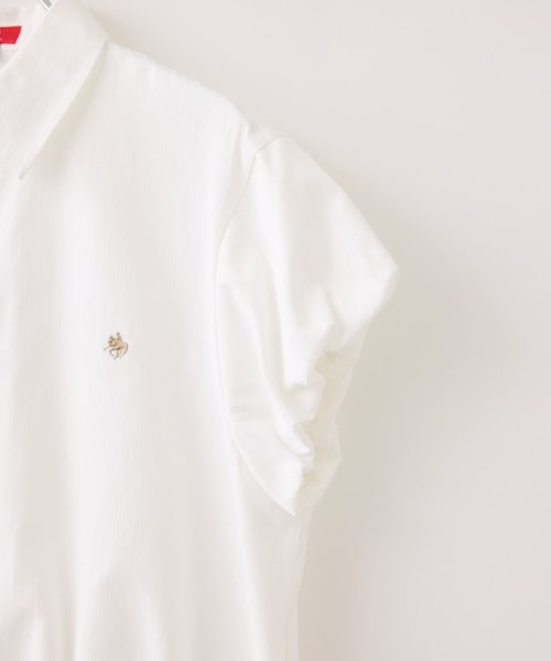 VIS(ビス)の「【POLO BCS】VIS別注コンパクトシャツ(シャツ/ブラウス・レディース・ブラック系/ホワイト系/サックス/ピンク・F)」の15枚目の写真