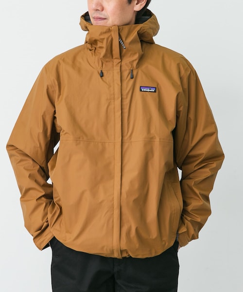 URBAN RESEARCH DOORS（アーバンリサーチドアーズ）の「patagonia　TORRENTSHELL 3L RAIN JACKET（テーラードジャケット・メンズ・BLK/SMDB/DRBN/CNGR/WSTO/GLCB・S/M/L/XL）」の2枚目の写真