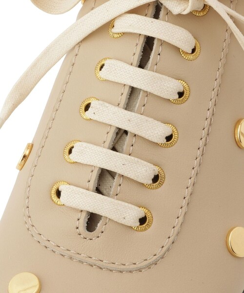 ADAM ET ROPE'（アダムエロペ）の「【LACADE（ラカド）】RENJI / STUDS ALL OVER（ドレスシューズ・レディース・ベージュ・36.0/37.0/38.0）」の9枚目の写真