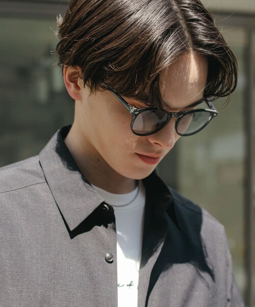 SENSE OF PLACE by URBAN RESEARCH（センスオブプレイスバイアーバンリサーチ）の「ボスリントンサングラス（メガネ・メンズ・GRAY/BLACK/BROWN・one）」の5枚目の写真
