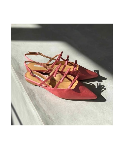 Mode et Jacomo（モードエジャコモ）の「モード エ ジャコモ MODE ET JACOMO リボンフラットバックベルトパンプス （パンプス・レディース・BLK/PLK/WHC/PKK・225/22.5cm/230/23cm/235/23.5cm/240/24cm/245/24.5cm）」の20枚目の写真