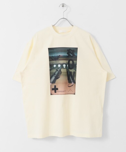 SENSE OF PLACE by URBAN RESEARCH（センスオブプレイスバイアーバンリサーチ）の「フォトグラフィックTシャツ B（Tシャツ/カットソー・メンズ・LIME/IVORY/CHARCOAL・M/L）」の11枚目の写真