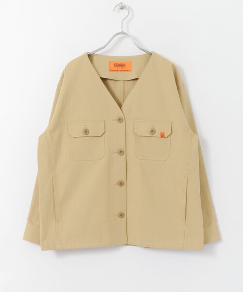 URBAN RESEARCH Sonny Label（アーバンリサーチサニーレーベル）の「UNIVERSAL OVERALL　別注カバーオール（カバーオール・レディース・ベージュ/オフ/カーキ・FREE）」の13枚目の写真