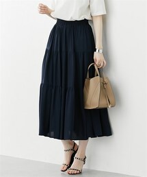 nissen | 【接触冷感】ティアードスカート(スカート)