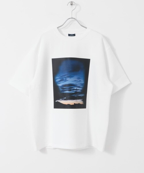 ITEMS URBANRESEARCH（アイテムズ アーバンリサーチ）の「Art Graphic ポンチTシャツ Dawn（Tシャツ/カットソー・メンズ・WHT/BLK・M/L）」の11枚目の写真