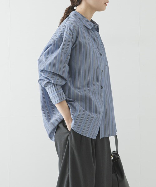 URBAN RESEARCH(アーバンリサーチ)の「『別注』PICCA×URBAN RESEARCH レギュラーカラールーズシャツ(シャツ/ブラウス・レディース・CHECK/STRIPE・Free)」の15枚目の写真