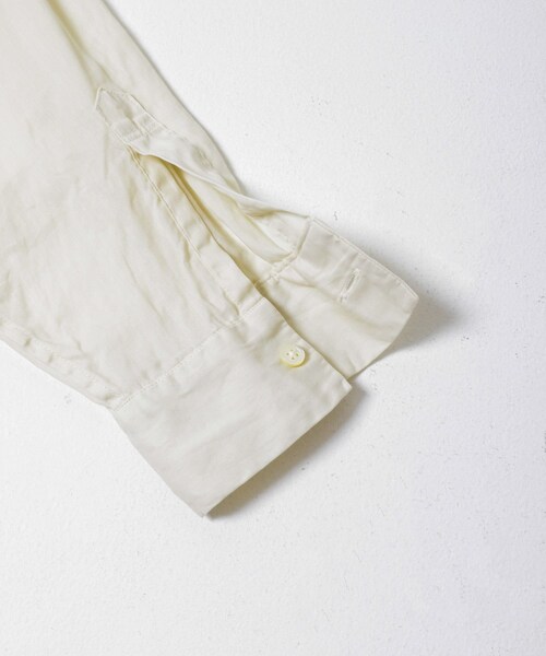 URBAN RESEARCH DOORS（アーバンリサーチドアーズ）の「STILL BY HAND　GARMENT-DYE OVER SHIRTS（シャツ/ブラウス・メンズ・SKY BLUE/ECRU/BLACK NAVY・46/48）」の4枚目の写真