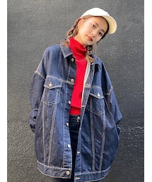 Ungrid | ビッグシルエットデニムジャケット(デニムジャケット)