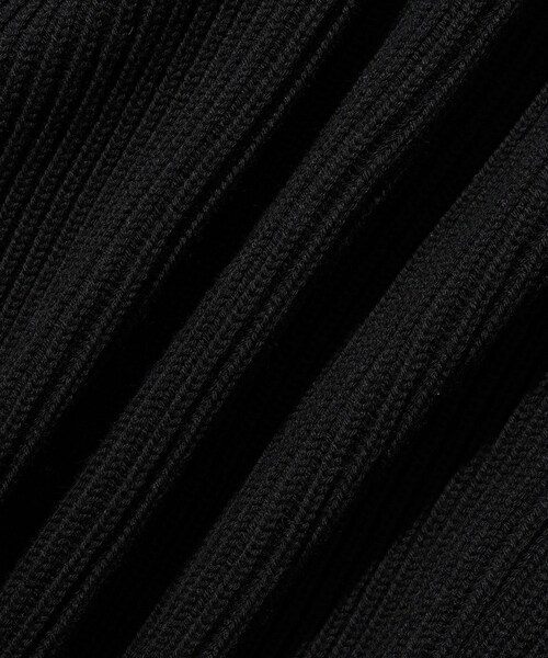 ADAM ET ROPE'（アダムエロペ）の「《別注》【BATONER/バトナー】EX SOLIDWOOL RIB SKIPPER（ニット/セーター・メンズ・ブラック/ダークブラウン/レッド・2/3/4）」の18枚目の写真