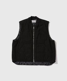 ADAM ET ROPE' | 【NOMA RHYTHM TEXTILE/ノーマリズム テキスタイル】Reversible Work Vest(ベスト)