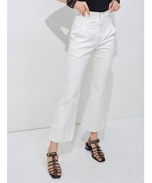 MERCURYDUO | センプレフレアデニムパンツ(その他パンツ)