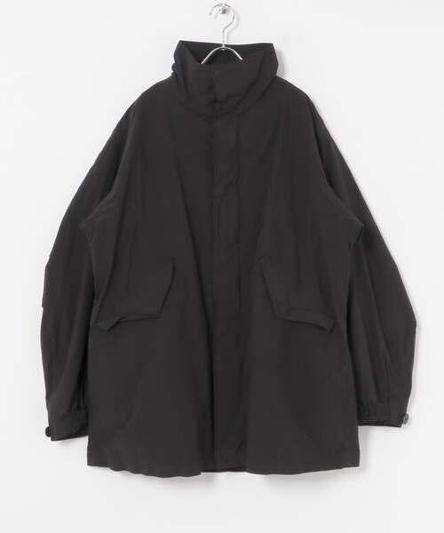 URBAN RESEARCH(アーバンリサーチ)の「ATON AIR WEATHER SHORT MODS COAT(モッズコート・メンズ・004 C.GRY/005 BLK・4/6)」の7枚目の写真