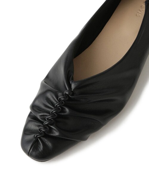 VIS（ビス）の「ギャザーバブーシュパンプス（パンプス・レディース・ブラック/オフホワイト・L/M）」の21枚目の写真