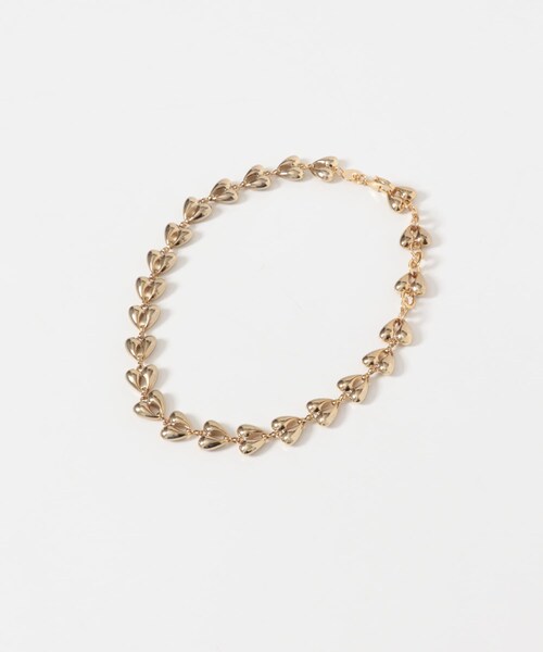 URBAN RESEARCH ROSSO（アーバンリサーチロッソ）の「in mood　HEART LINK -necklace（ネックレス・レディース・sv/gd・-）」の8枚目の写真