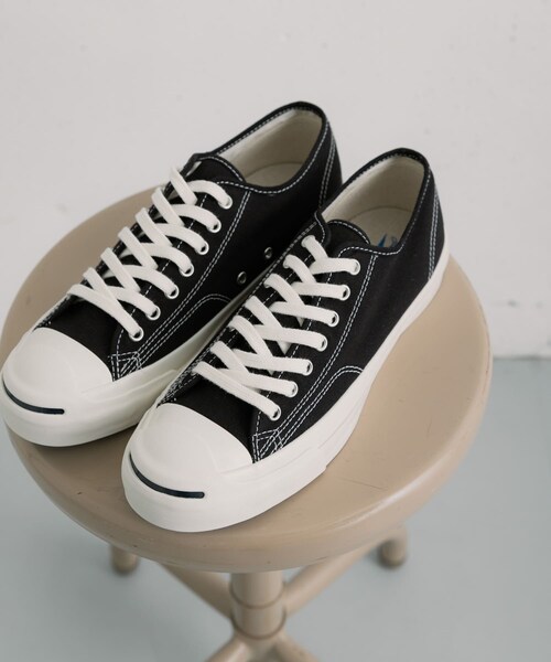 SENSE OF PLACE by URBAN RESEARCH(センスオブプレイスバイアーバンリサーチ)の「Converse JACK PURCELL CL(スニーカー・メンズ・WHITE/BLACK・26/27/28)」の19枚目の写真